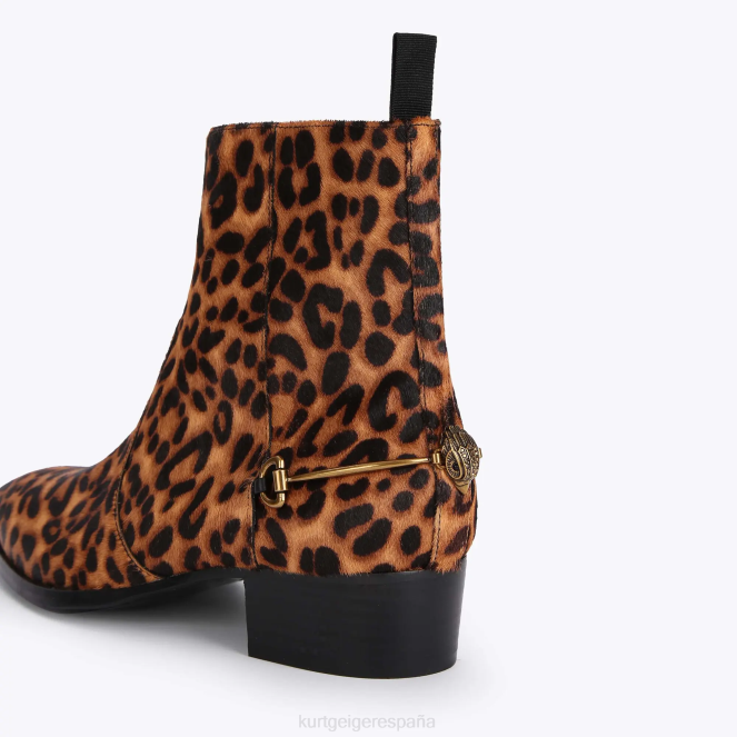Kurt Geiger hombres leopardo de ginebra de Londres 2LPR653 | calzados marrón otro